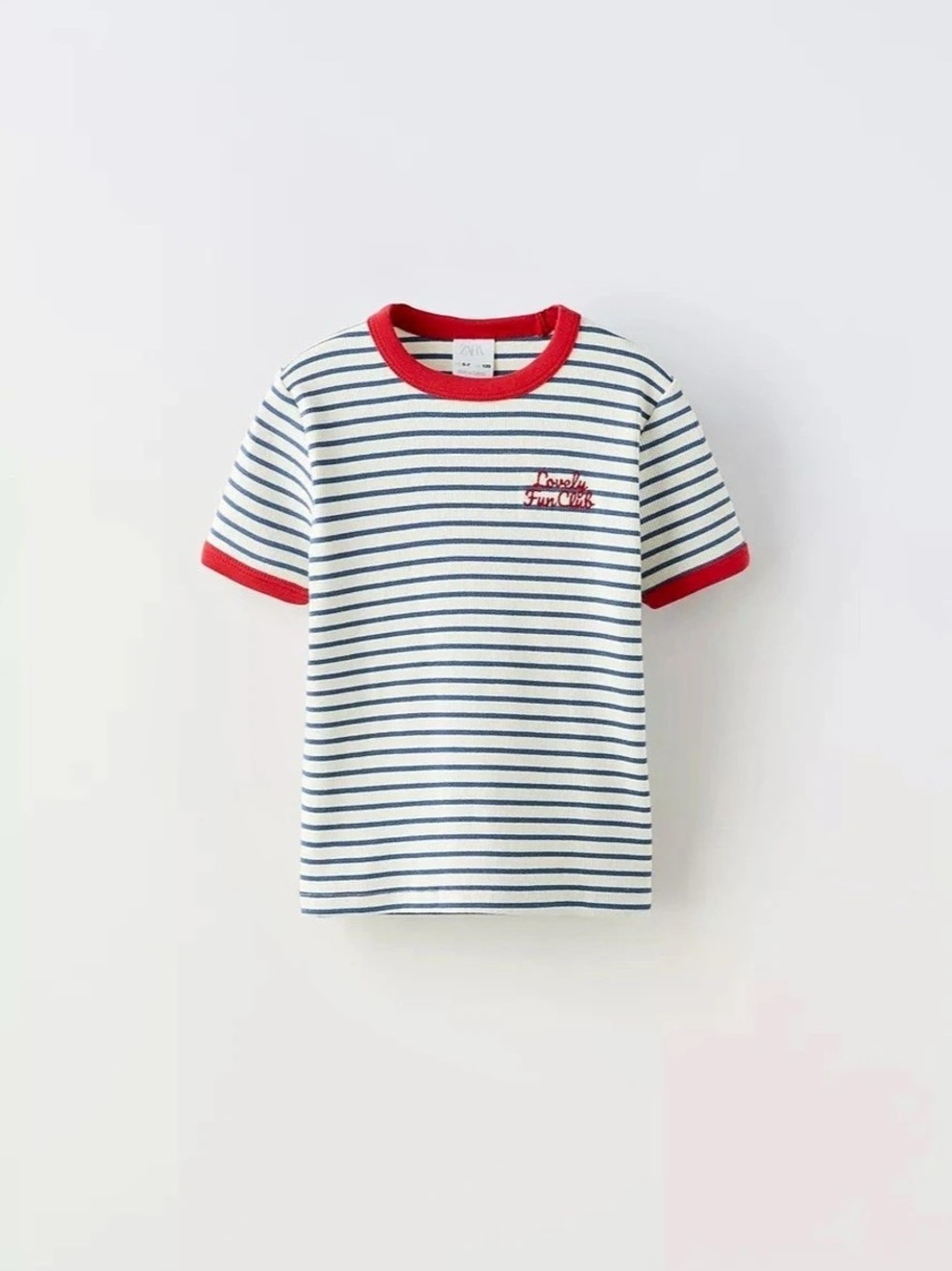 ZARA Striped Rib T-Shirt